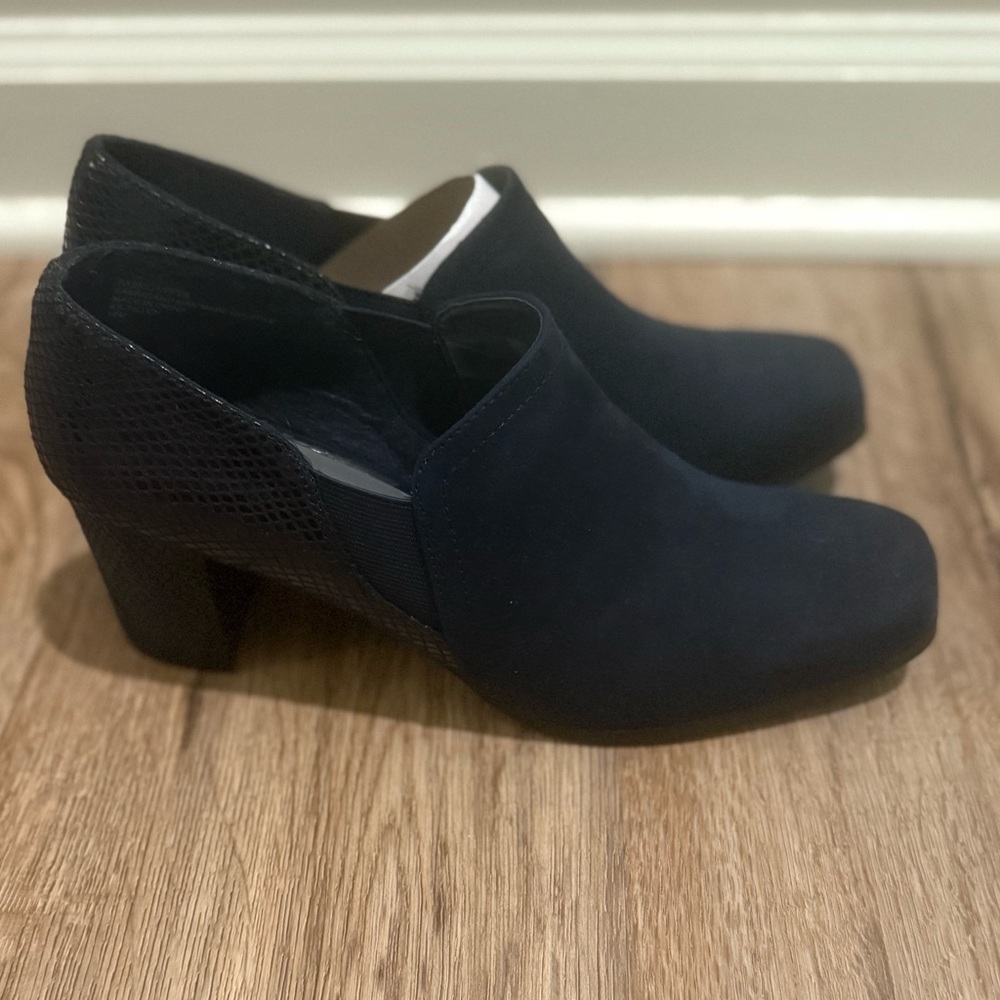 Karen Scott Shooties Tillen Slip On Dress Shooties Navy Size 10M New Never Worn